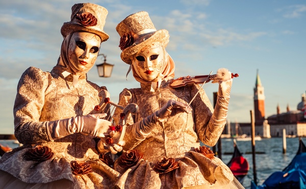 A Venise, les passagers seront à bord du MS Michanlegelo (CroisiEurope) et bénéficieront d'un emplacement privilégié, non loin du Pont des Soupirs @Deposit Photos- rancescokekkol