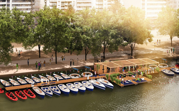 Tourisme fluvial à Paris : découvrez la nouvelle base nautique du bassin de la Villette