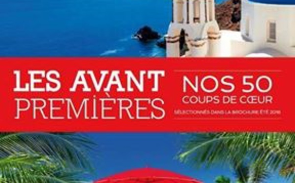 FRAM : la brochure "Avant Premières" été 2016 dans les starting-blocks