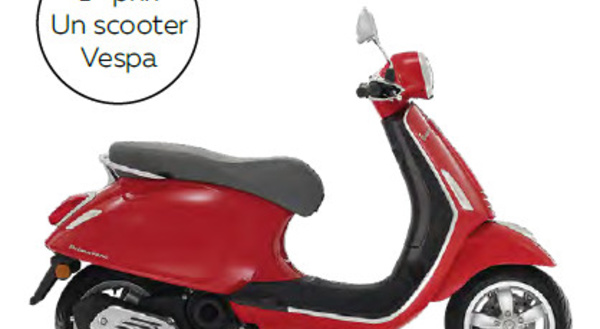 Challenge de ventes Donatello : un Vespa à remporter !