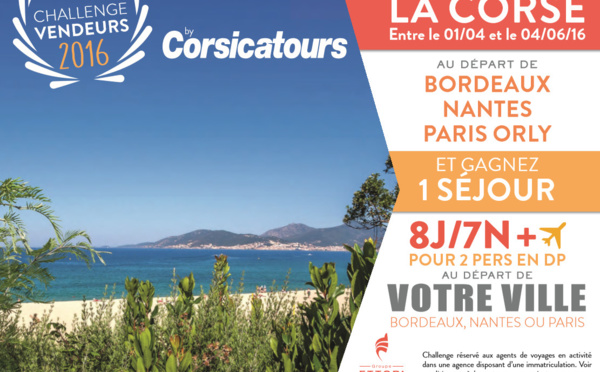 Corsicatours fait gagner un séjour 8 jours et 7 nuits