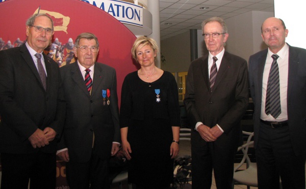 Aéroport de Caen-Carpiquet : Maryline Haize-Hagron promue dans l’ordre national du Mérite