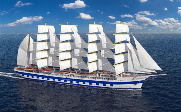 Star Clippers : le Flying Clipper, le plus grand navire du monde à voiles carrées, prendra la mer début 2018