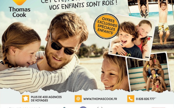 Thomas Cook : une campagne média pour séduire les familles